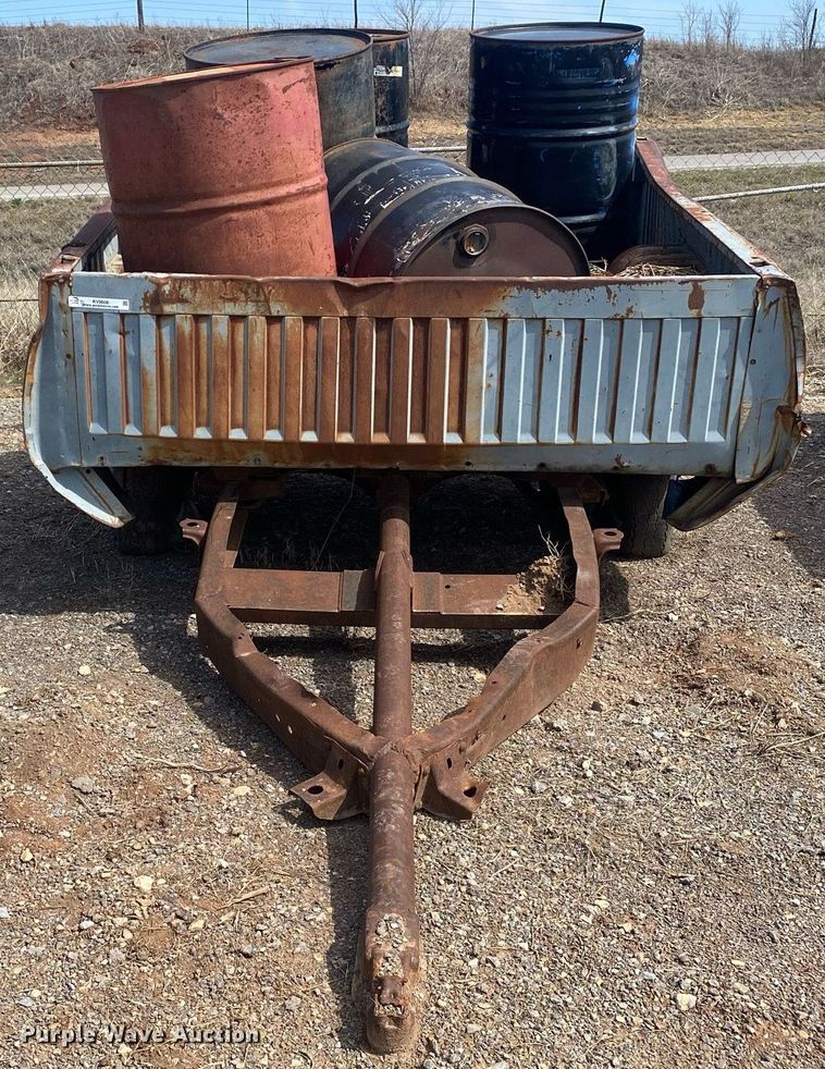 image for item KV9608 Shop built  utility trailer