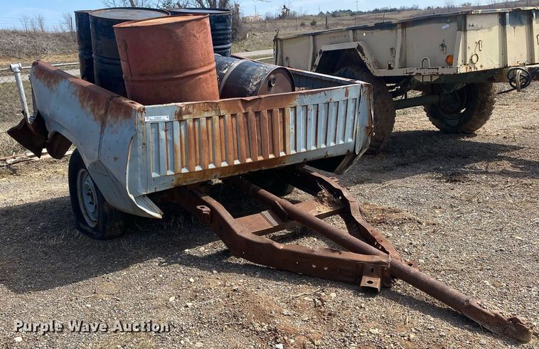 image for item KV9608 Shop built  utility trailer