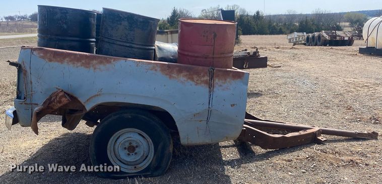 image for item KV9608 Shop built  utility trailer