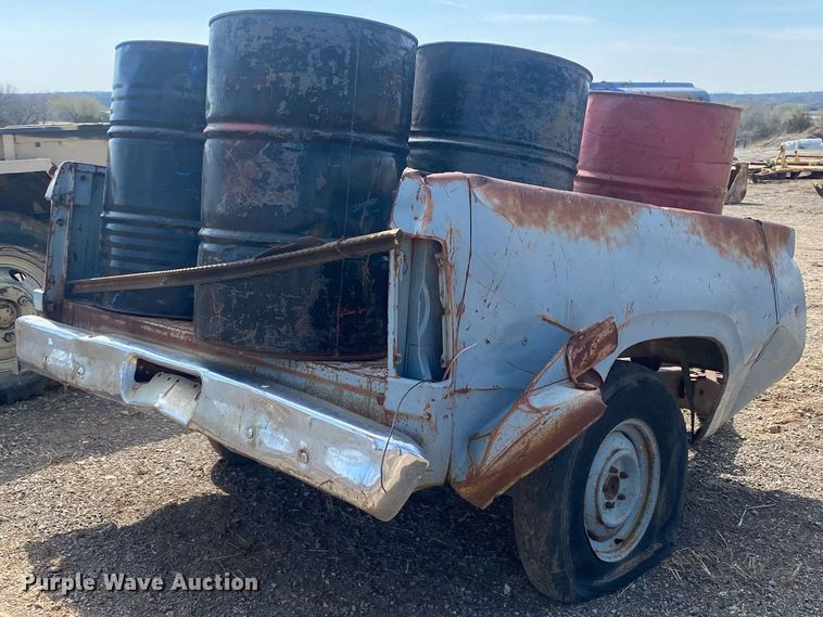 image for item KV9608 Shop built  utility trailer