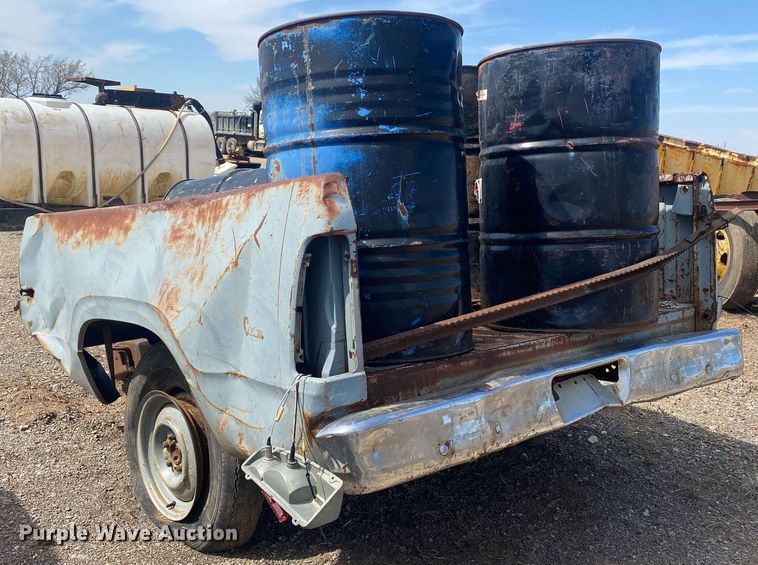 image for item KV9608 Shop built  utility trailer