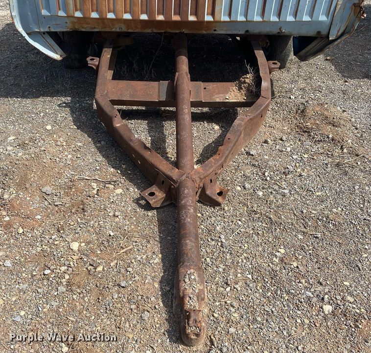 image for item KV9608 Shop built  utility trailer