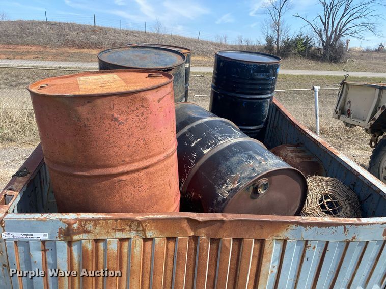 image for item KV9608 Shop built  utility trailer