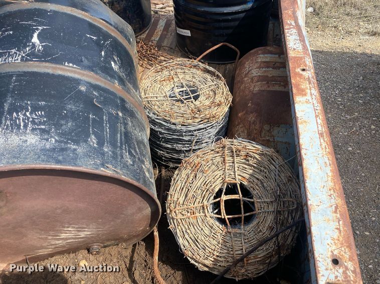 image for item KV9608 Shop built  utility trailer