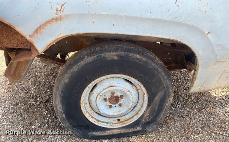 image for item KV9608 Shop built  utility trailer