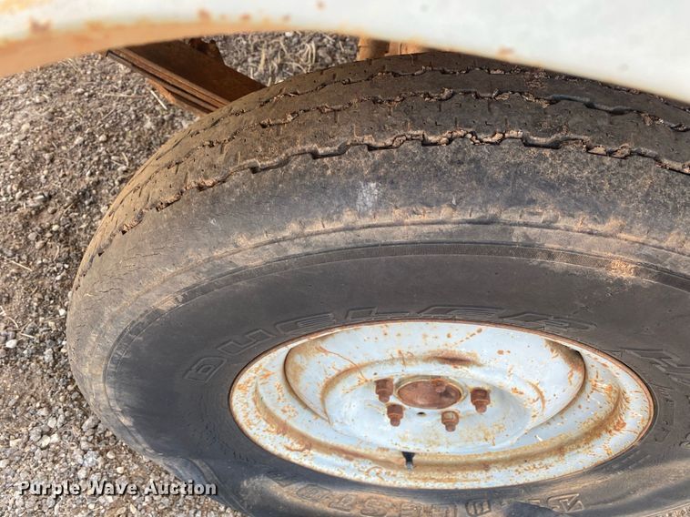 image for item KV9608 Shop built  utility trailer