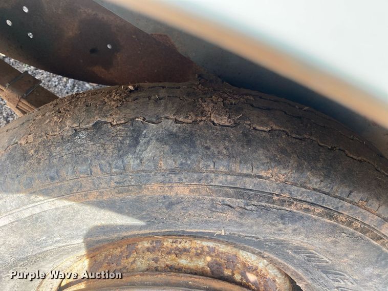 image for item KV9608 Shop built  utility trailer