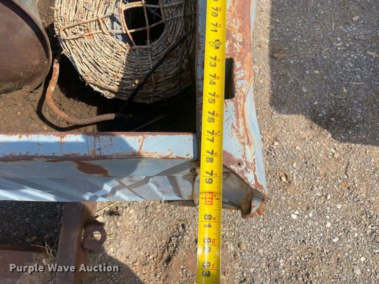 image for item KV9608 Shop built  utility trailer