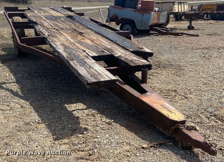 image for item KV9609 Shop built  utility trailer