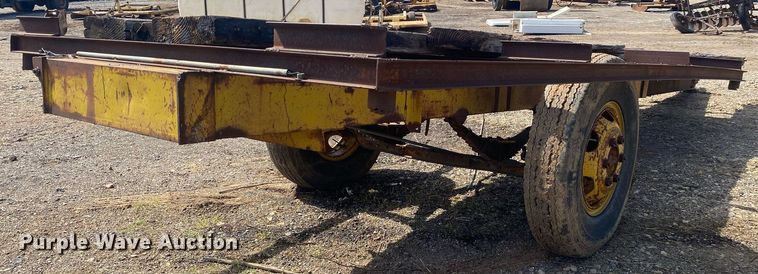 image for item KV9609 Shop built  utility trailer