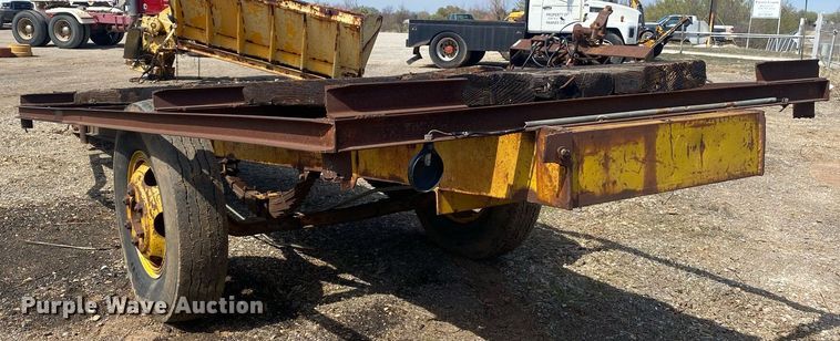 image for item KV9609 Shop built  utility trailer