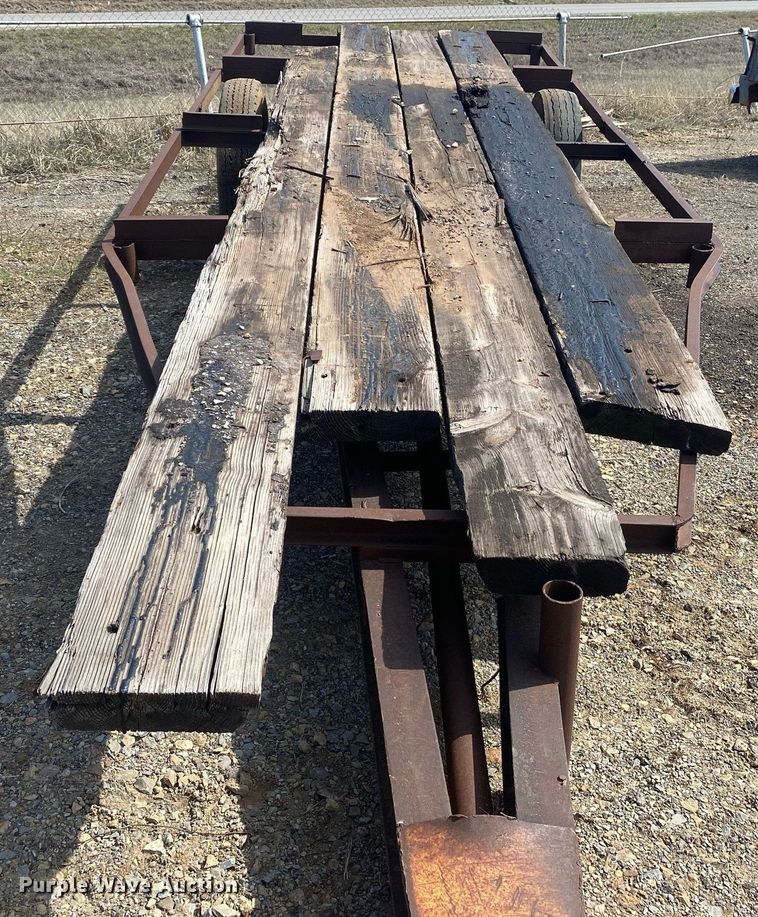 image for item KV9609 Shop built  utility trailer