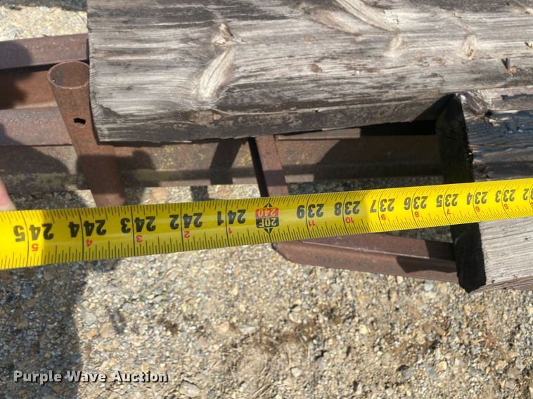 image for item KV9609 Shop built  utility trailer