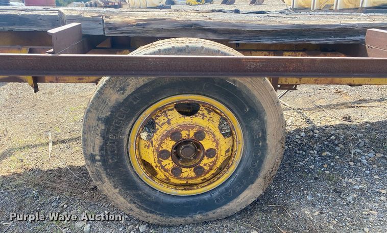 image for item KV9609 Shop built  utility trailer