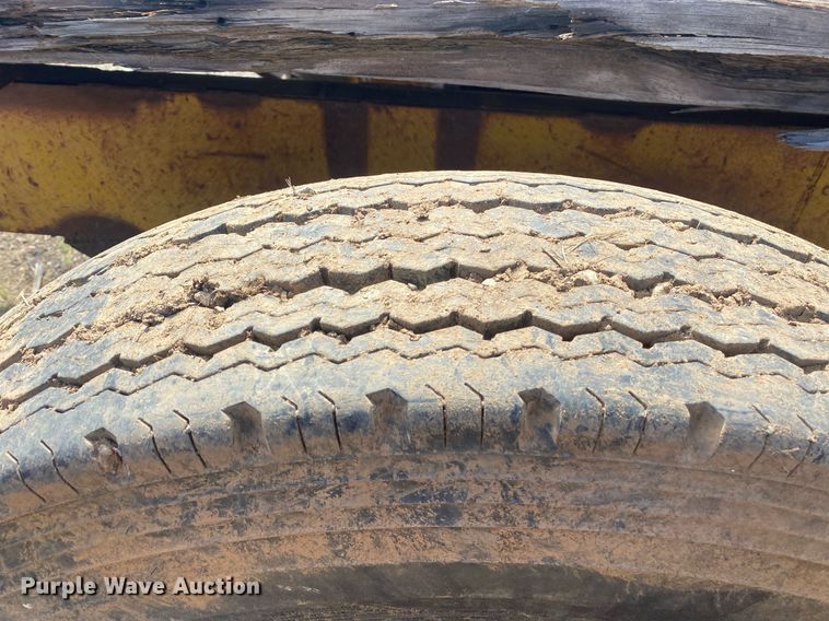 image for item KV9609 Shop built  utility trailer