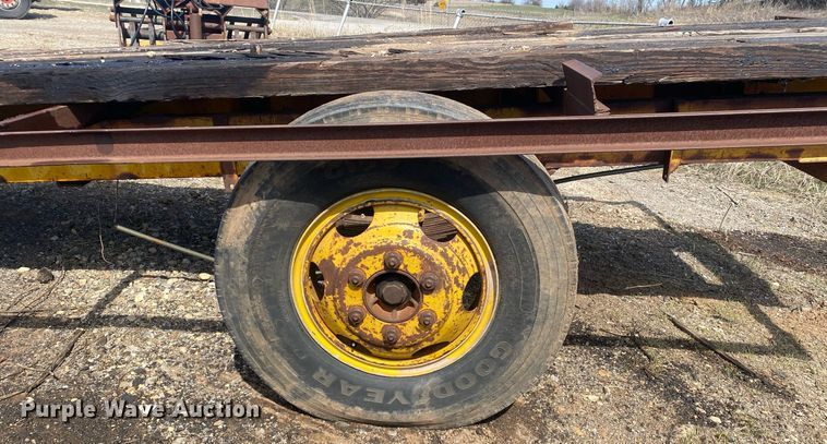 image for item KV9609 Shop built  utility trailer