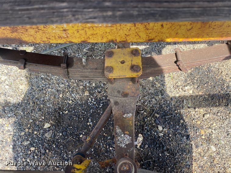 image for item KV9609 Shop built  utility trailer