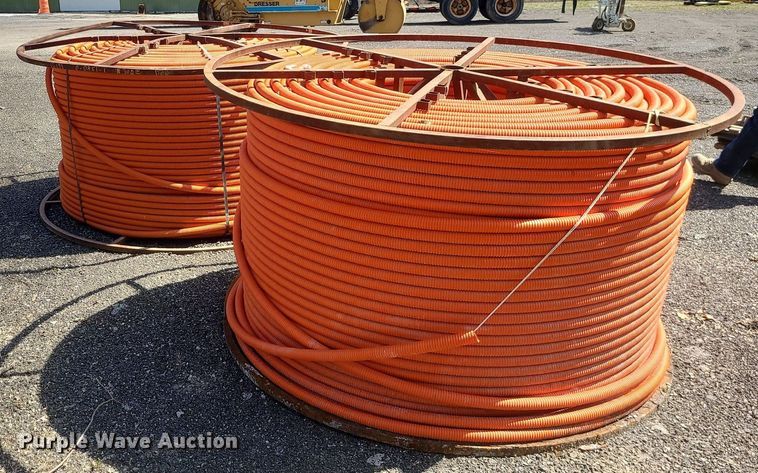 image for item LI9025 (2) spools of 1 1/4" electrical conduit