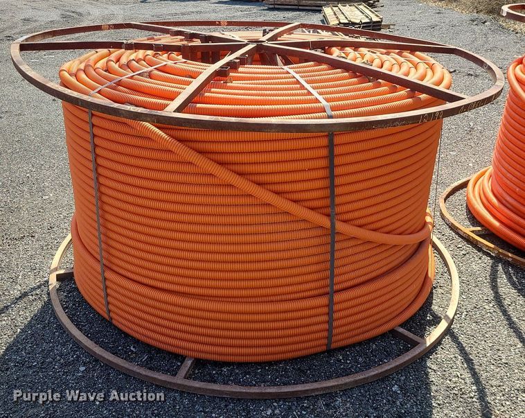 image for item LI9025 (2) spools of 1 1/4" electrical conduit