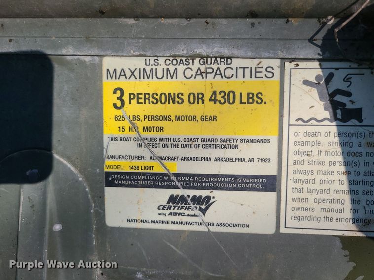 image for item LI9033 (2) 14' L boats