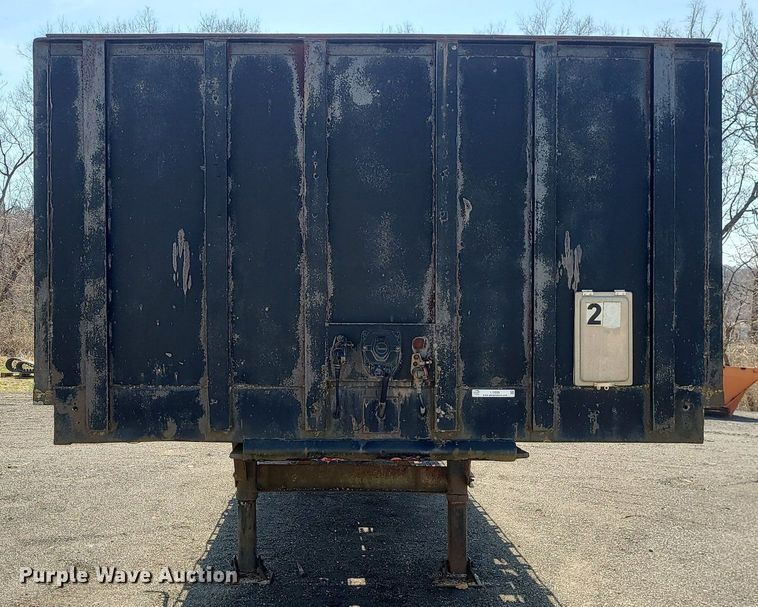 image for item LI9036 1973 Dorsey  flatbed trailer