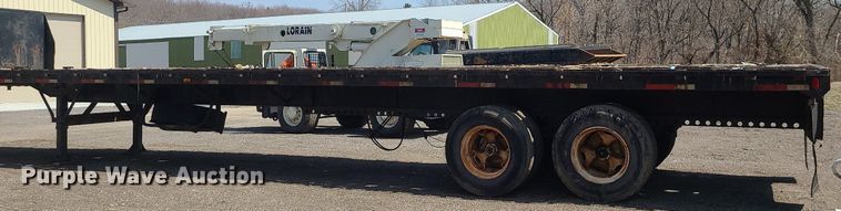 image for item LI9036 1973 Dorsey  flatbed trailer