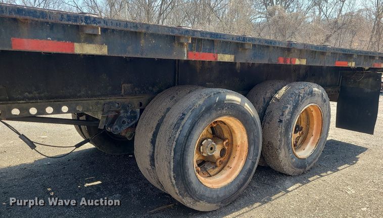 image for item LI9036 1973 Dorsey  flatbed trailer