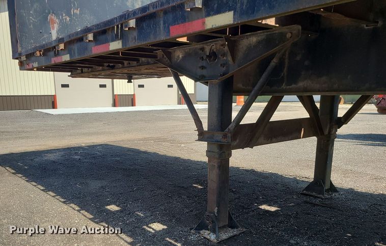 image for item LI9036 1973 Dorsey  flatbed trailer