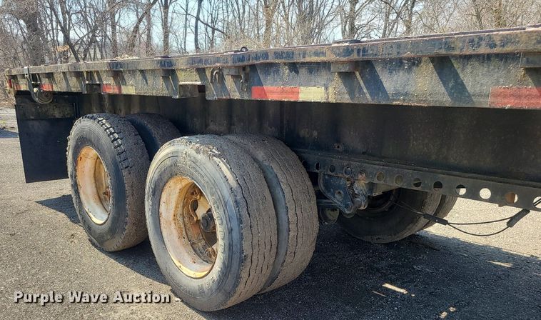 image for item LI9036 1973 Dorsey  flatbed trailer