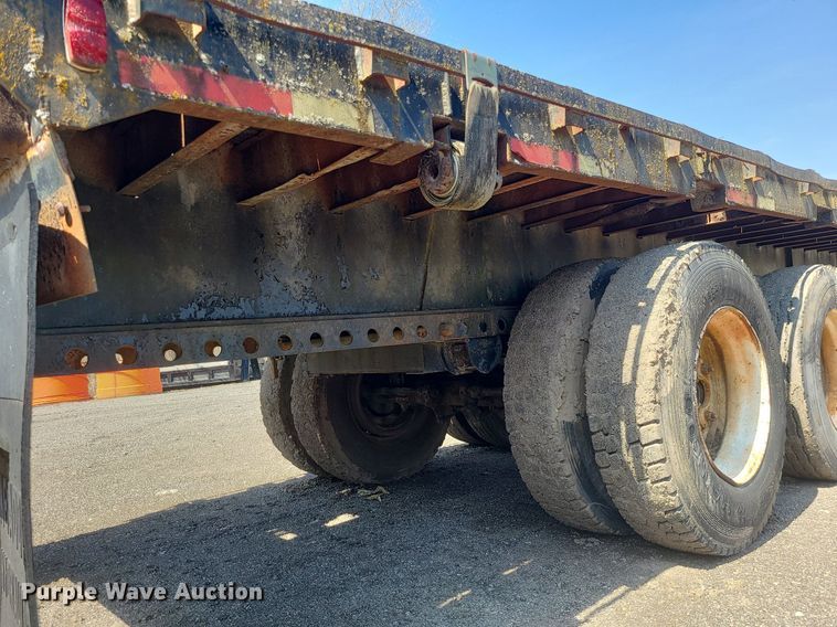 image for item LI9036 1973 Dorsey  flatbed trailer