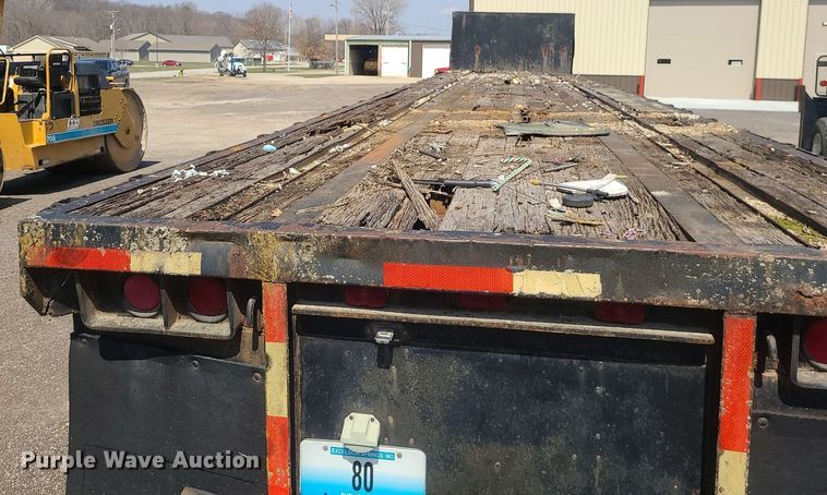 image for item LI9036 1973 Dorsey  flatbed trailer