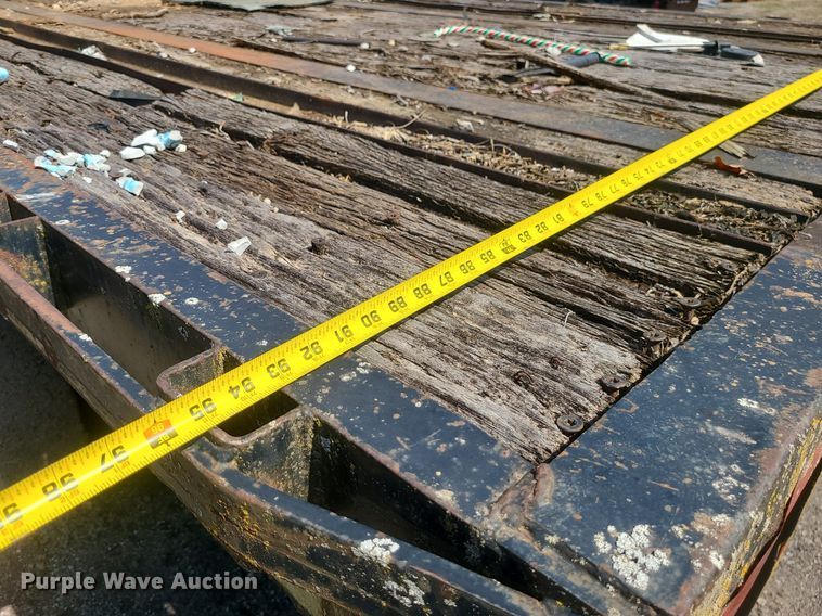 image for item LI9036 1973 Dorsey  flatbed trailer