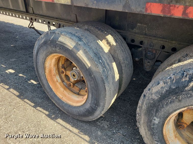 image for item LI9036 1973 Dorsey  flatbed trailer