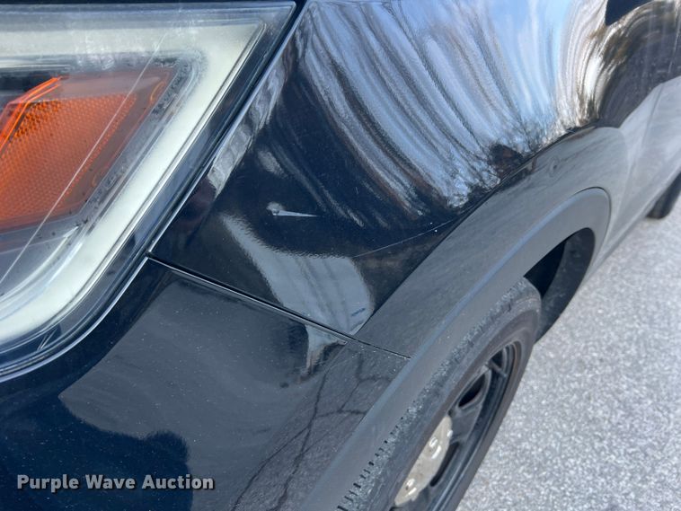 image for item LI9555 2017 Ford Explorer Police Interceptor  SUV