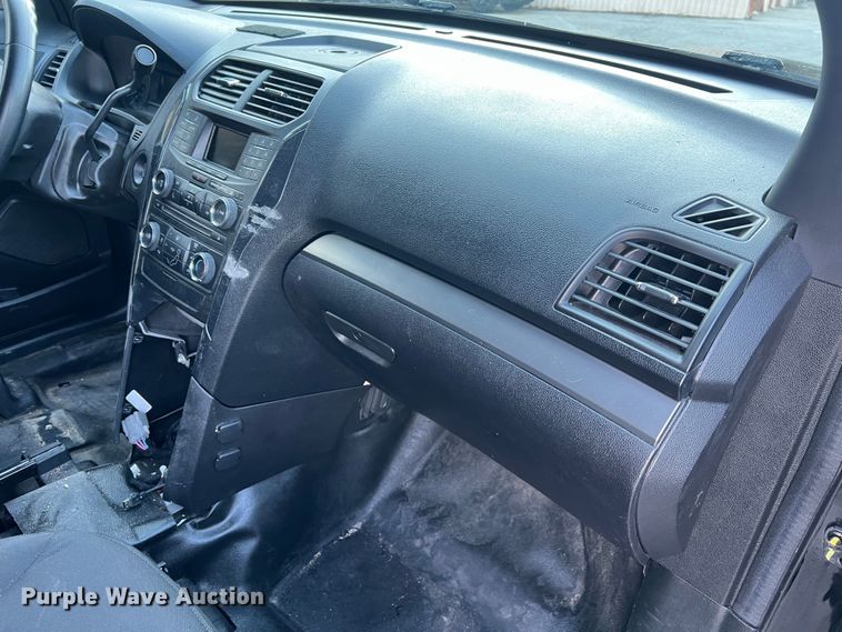 image for item LI9555 2017 Ford Explorer Police Interceptor  SUV