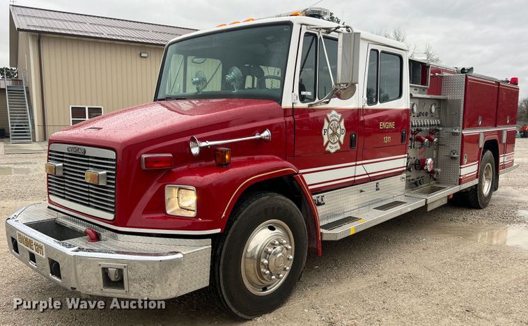 image for item LI9571 1995 Freightliner FL70  pumper fire truck