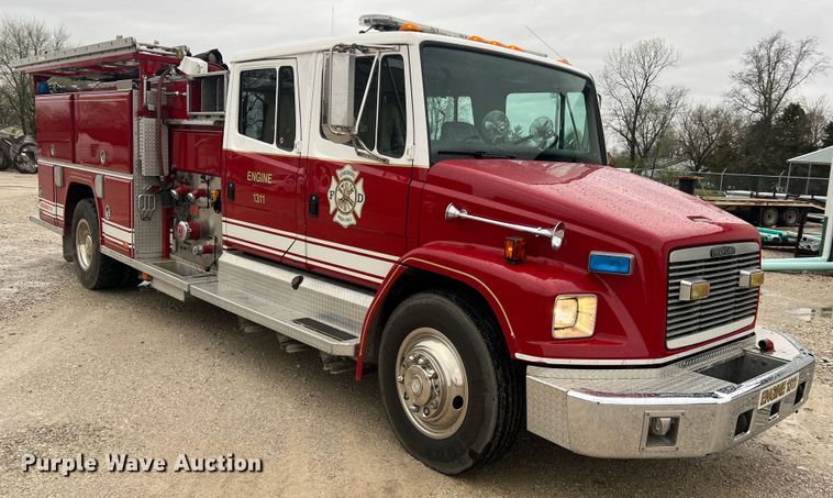 image for item LI9571 1995 Freightliner FL70  pumper fire truck