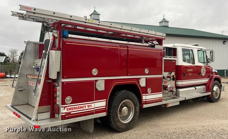 image for item LI9571 1995 Freightliner FL70  pumper fire truck