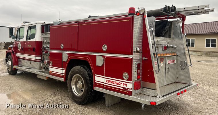 image for item LI9571 1995 Freightliner FL70  pumper fire truck