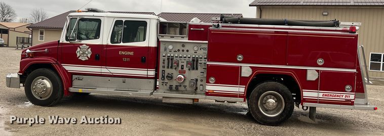 image for item LI9571 1995 Freightliner FL70  pumper fire truck