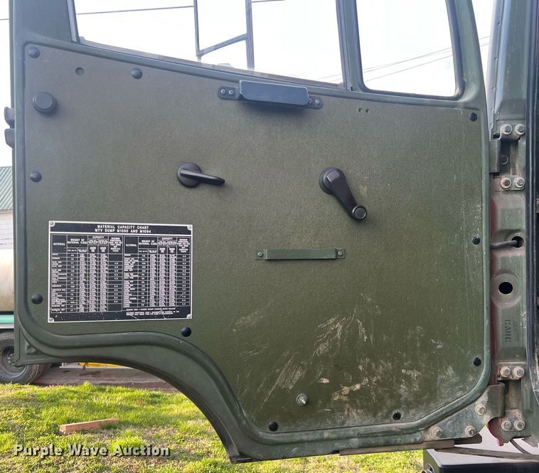 image for item LI9583 1999 Stewart & Stevenson MTV M-1090  dump truck