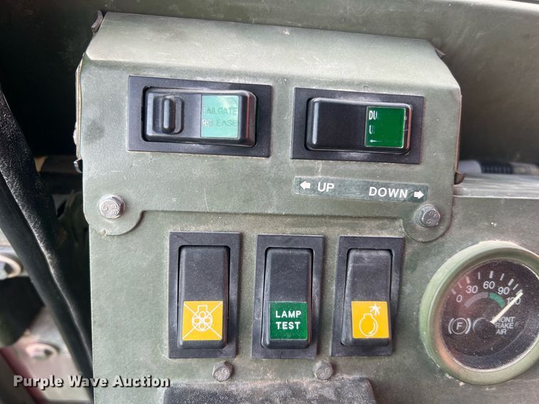 image for item LI9583 1999 Stewart & Stevenson MTV M-1090  dump truck