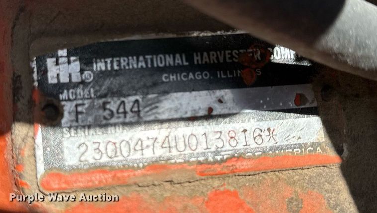 image for item LN9397 1970 International Farmall 544  tractor