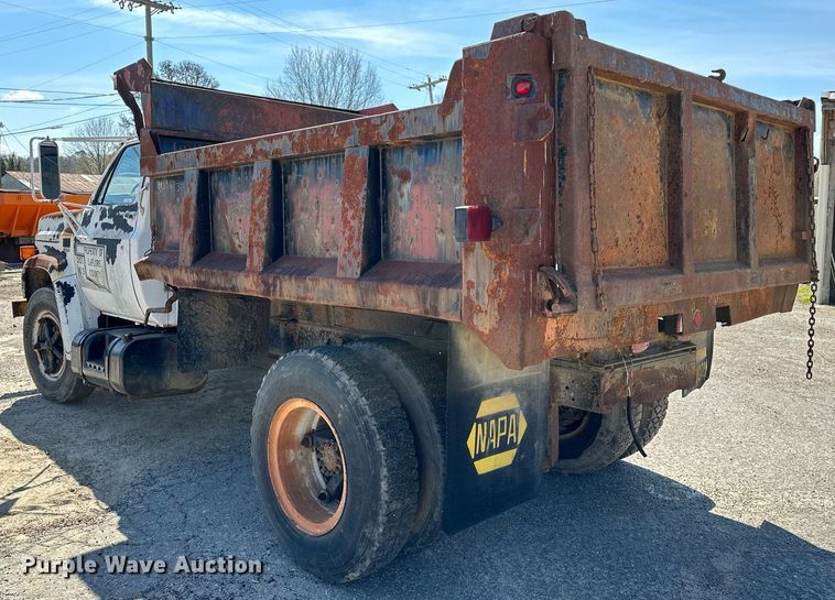 image for item LR9600 1987 Chevrolet C6M  dump truck