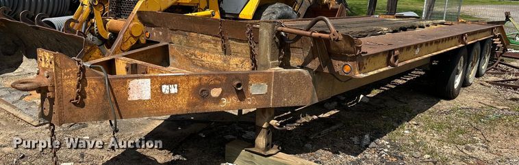 image for item LR9601 1990 Belshe  equipment trailer