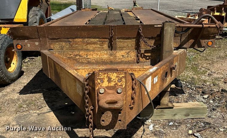 image for item LR9601 1990 Belshe  equipment trailer