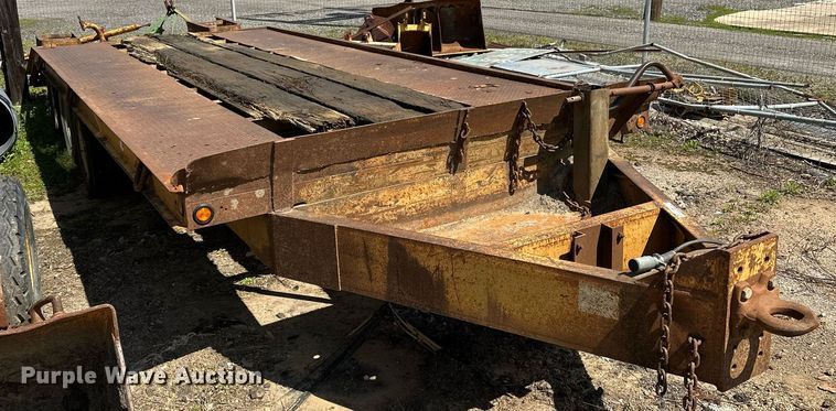 image for item LR9601 1990 Belshe  equipment trailer