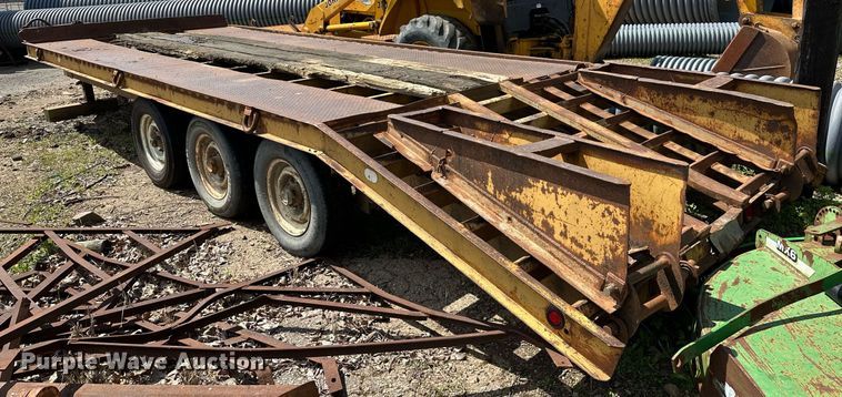 image for item LR9601 1990 Belshe  equipment trailer