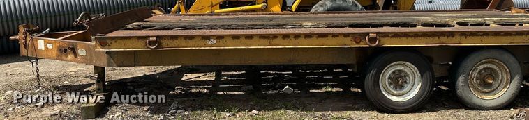 image for item LR9601 1990 Belshe  equipment trailer