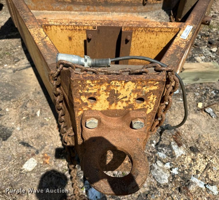 image for item LR9601 1990 Belshe  equipment trailer